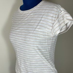 LOFT slub cap sleeve thin sweater tee
